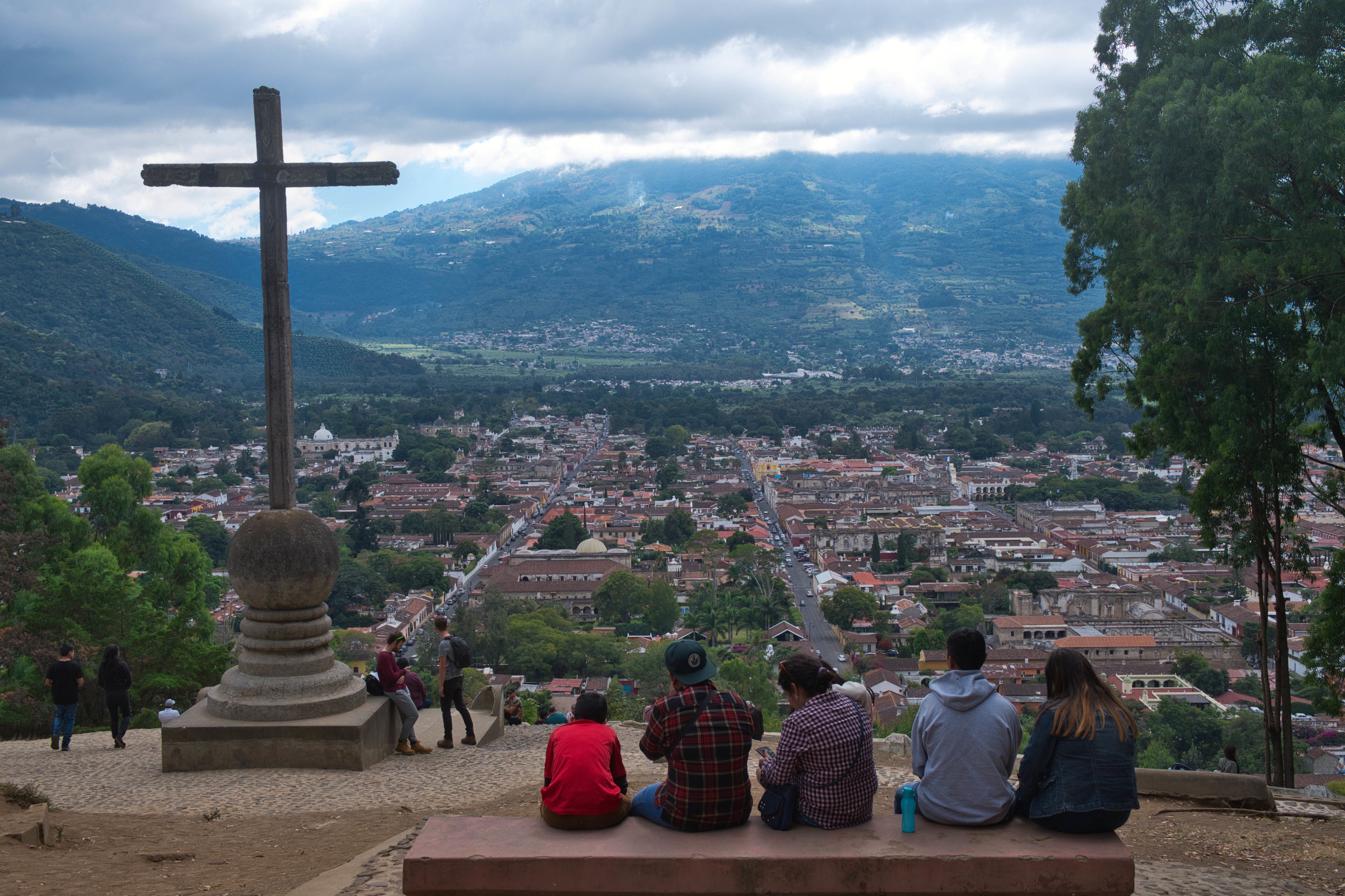86 Jančička Lukáš - Guatemala - Výhled na koloniální město Antigua 86 Jančička Lukáš - Guatemala - Výhled na koloniální město Antigua