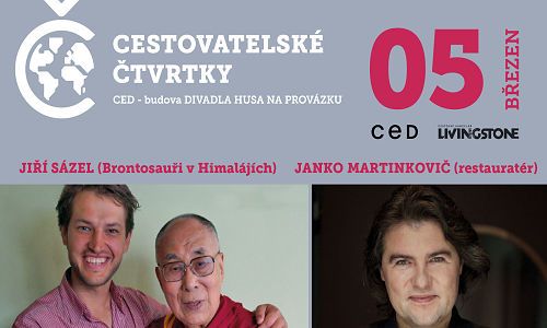 Jiří Sázel: Malý Tibet a Dalajláma | Janko Martinkovič: Nesnesitelná lehkost rybí