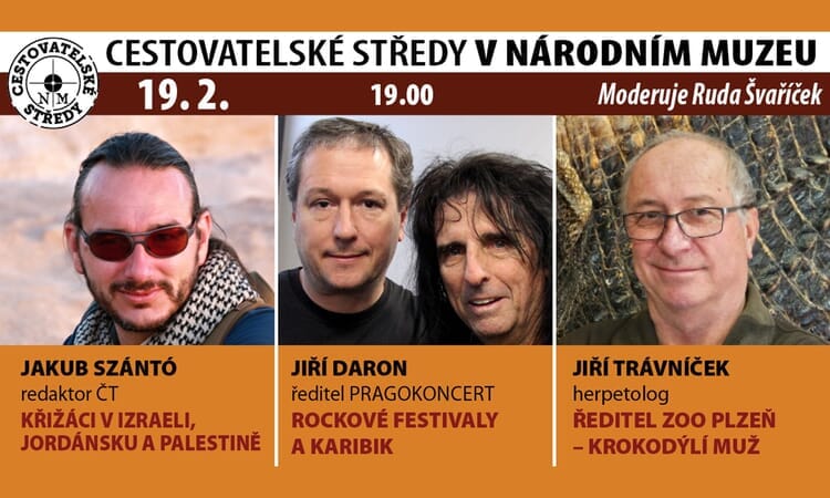 Jakub Szántó, Jiří Trávníček a Jiří Daron
