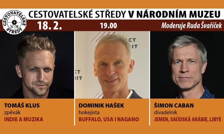 Tomáš Klus, Dominik Hašek, Šimon Caban