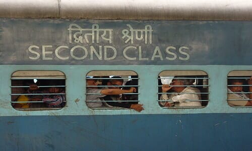 Železnice po indicku