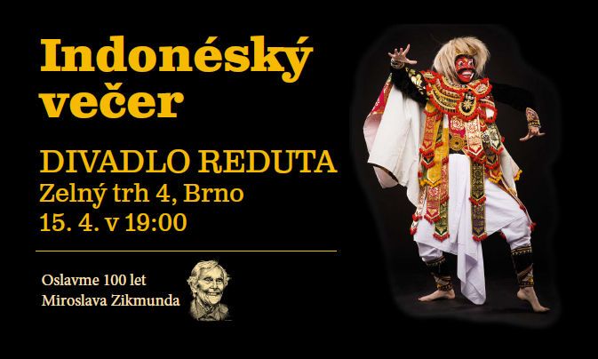 Indonéský večer v divadle Reduta