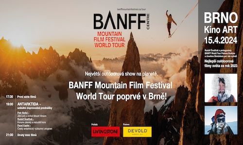 BANFF MOUNTAIN FILM FESTIVAL/ 15.4./ BRNO