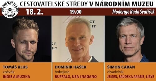 Tomáš Klus, Dominik Hašek, Šimon Caban