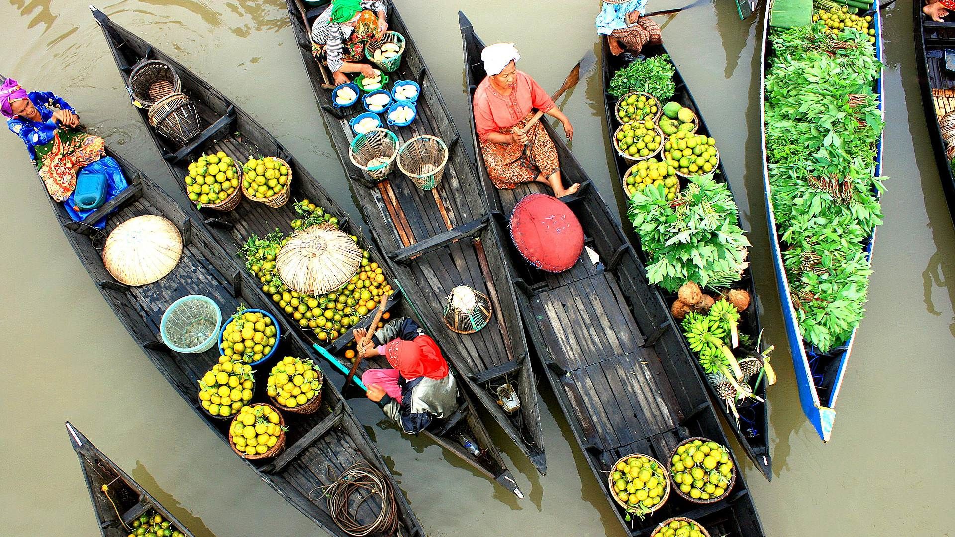 Kalimantan, Sulawesi a Togiany